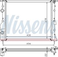 Радиатор NISSENS