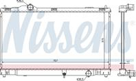 Ns64672_радиатор системы охлаждения! lexus is250 2.5 v6 05&gt