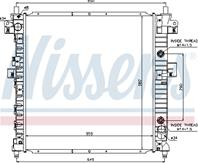 Радиатор SSANGYONG ACTYON 2.0-2.3 06-