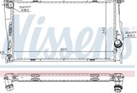 E87 {e90/91/92} радиатор охлажден (nissens) (см.каталог)