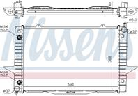 NS65548A_радиатор системы охлаждения! Volvo S70 a