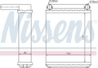 NS72038_радиатор печки ! MB Sprinter all 95-06