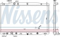 Ns681372_радиатор системы охлаждения! honda cr-v