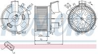 NS87021_вентилятор отопителя! Citroen Xsara (N68)