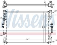 NS63764_радиатор системы охлаждения! Renault Mega