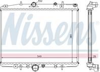 NS63705A_радиатор системы охлаждения! Peugeot 406