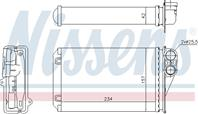 Радиатор отопителя PEUGEOT: 207 (WA  WC) 1.4/1.4 1