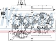 NS85215_вентилятор охлаждения! Ford Focus DW 1.6i 16V 98-05