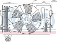 Ns85232_вентилятор охлаждения! toyota corolla e12 1.4-1.8 16v 02&gt