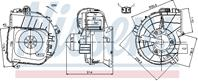 Ns87084_вентилятор отопителя! opel corsa c 00&gt
