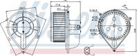 NS87128_вентилятор отопителя! Fiat Ducato 2.8TD/J