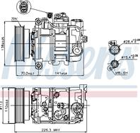 Компрессор VAG Q7  Touareg  Cayenne 3.2 03-06