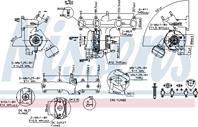 Турбокомпрессор двигателя AUDI A3/FORD GALAXY/OCTAVIA/VW BORA/GOLF/SHARAN 1.9TDI