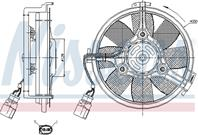 Nissens 85547 Вентилят.радиат. A6 1.8-2.8 96-05 (0510.1664)