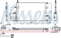 Конденсер VOLVO S60 2.0-2.5 97-07