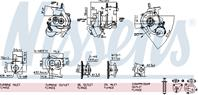 Турбокомпрессор FIAT DOBLO 1.3JTD 04-05, OPEL CORSA D 1.3CDTI 93030