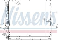 E36 КОНДЕНСАТОР КОНДИЦ (NISSENS) (AVA) (см.каталог)