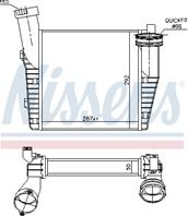 NS96688_интеркулер левый! VW Touareg 2.5TDi/5.0TDi 02&gt