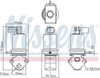 Клапан EGR audi a2 seat arosa, cordoba, cordoba vario, ibiza ii, inca