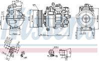 NS89384_компрессор кондиционера! DENSO Audi A4 1.6/3.0 00-08