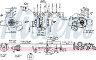 Турбокомпрессор VW PASSAT (3C), TOURAN 2.0TDI (88-103kW BKP/CBAB) 93135