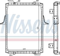 Радиатор rvi premium 340/385 63821a