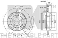 Диск торм mer w164/w251 3.0cdi/3.5/5.0 05- зад вент 330x22