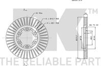 Диск тормозной передний m6 mps g31y3325x