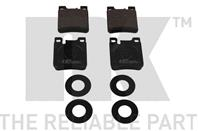 Колодки зад mer w140/w202/w210 2-направ