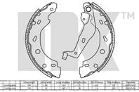 Барабанные тормозные колодки 2733671 от компании NK
