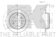 Bremsscheibe coated