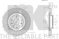 Диск торм maz cx-7 2.2mzr-cd/2.3mzr disi turbo/cx-