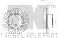 Диск тормозной high carbon bmw1/3 11-