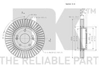 Диск тормозной передний с антикорозийным покрытием (280x26mm) / HYUNDAI i30,ix20