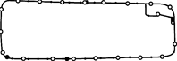 Прокладка поддона ДВС BMW 3 93-00