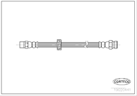 CORTECO Тормозные шланги 307 Audi/VW