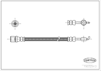 Шланг тормозной ISUZU: TROOPER 3.1 TD/3.2 91-00