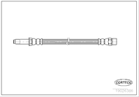 Тормозной шланг 140 VW Sharan 09/95-  Ford Galaxy