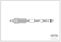 Corteco тормозной шланг