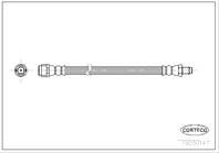 CORTECO Тормозной шланг MB