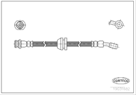 CORTECO Тормозной шланг