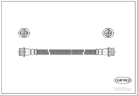 Corteco тормозной шланг