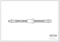 Шланг тормозной передн volvo: s60 00-09