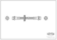 CORTECO Тормозной шланг