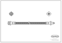 Тормозной шланг задний (230mm)