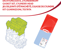 Комплект прокладок двигателя SEAT: TERRA 1.4 D 87-96, TERRA фургон 1.4 D 87-96 VW: POLO 1.4 D 81-9