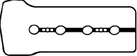Прокладка клап. кр. toyota 2 0/2 4 - 1az-fe  2az-f