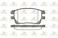 Колодки торм передн. Previa (ACR3) 2.0 D-4D  2.4 1