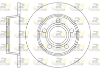 Диск тормозной Audi A6 97-05