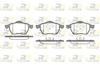 Колодки AUDI A3/VW GOLF III IV/PASSAT/BORA/SKODA OCTAVIA WVA